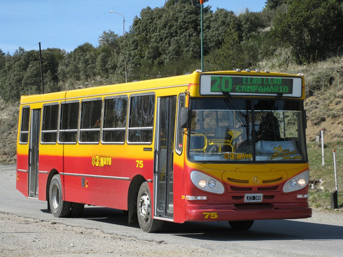 The 3 de Mayo Bus in Bariloche