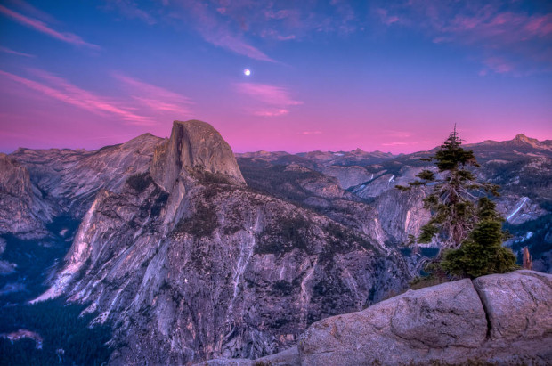 Half Dome.  Yosemite, California.