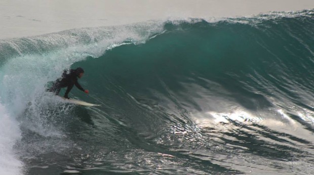 Canada nick getting shacked at Lobos on July 10th.  photo:  tu sesion