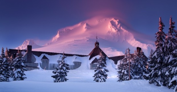 Timberline Lodge and Mt. Hood, OR.