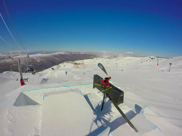 Top of the slope style course