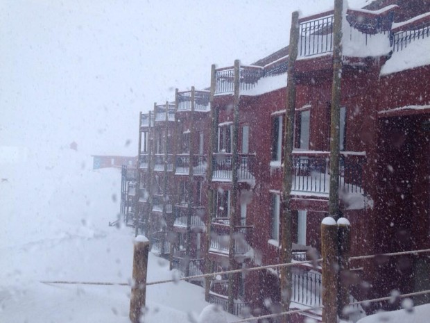 Valle Nevado, Chile today.