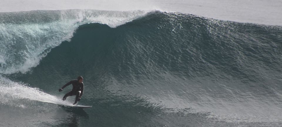 Surfing the coast of Chile very near the epicenter of this quake. surfer: miles clark photo: tu sesion