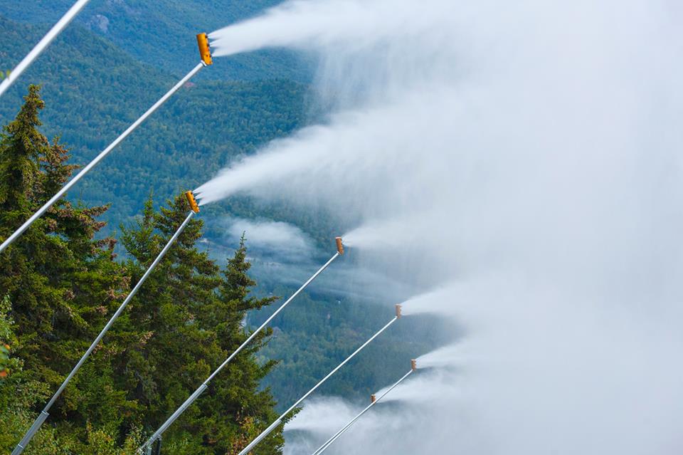 Sunday River snow guns were on this am.  photo:  sunday river