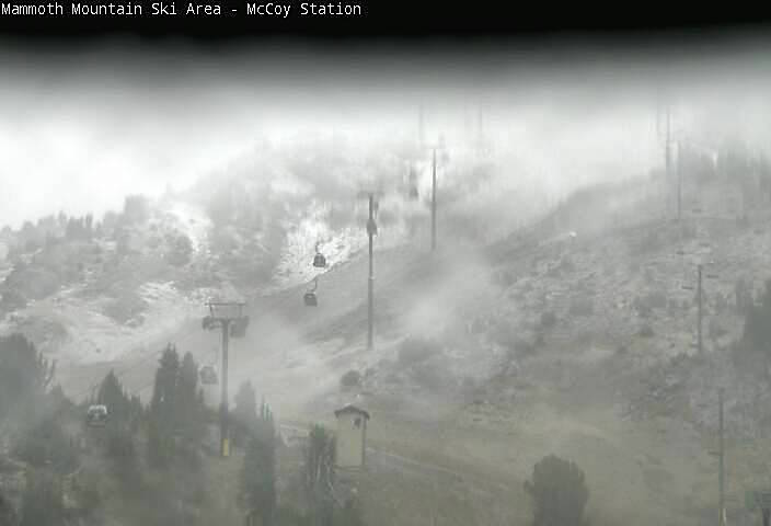 Mammoth Mountain mid-mountain webcam today at 2pm.