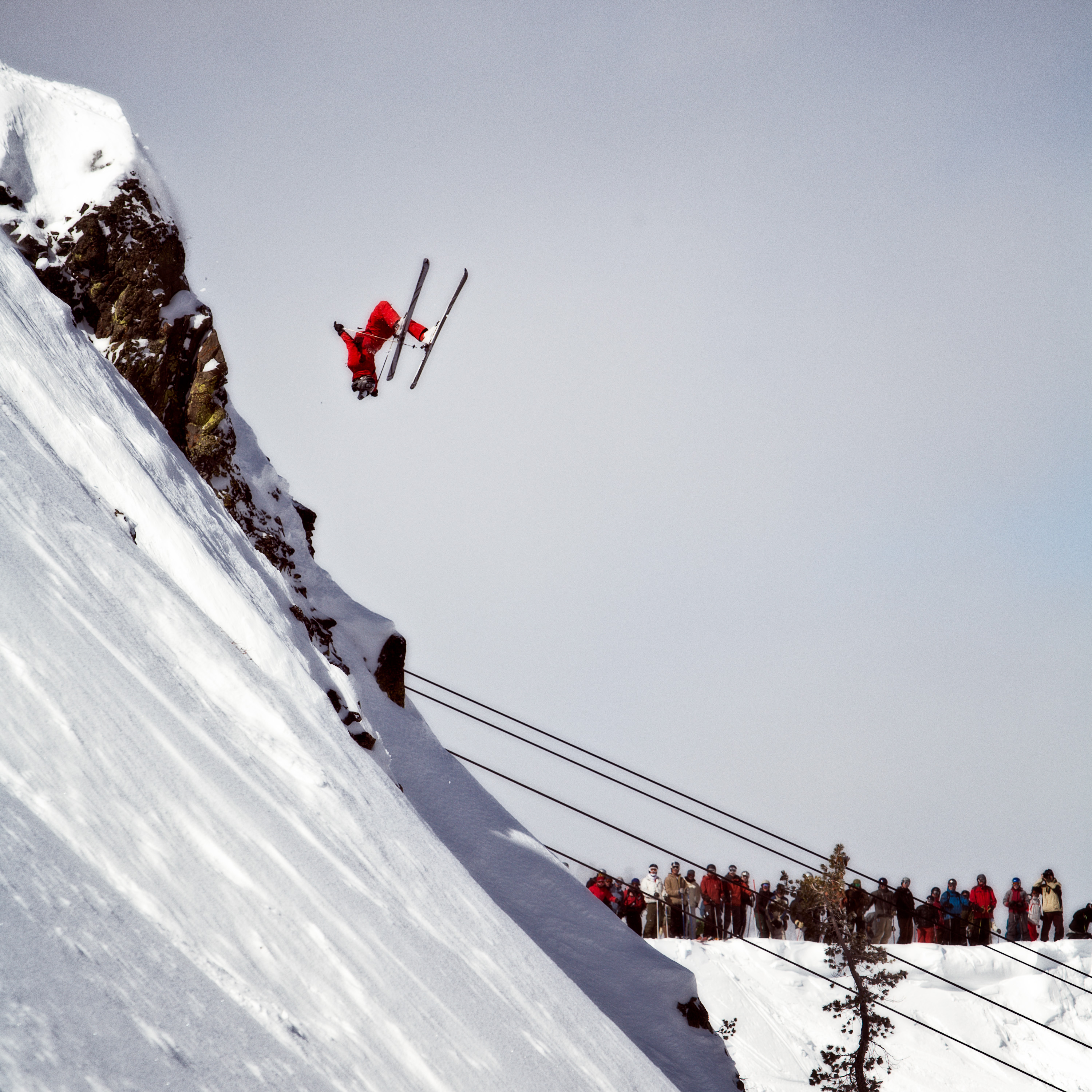 Everyone loves a ski bum. skier: miles clark. photo: tom tomkinson