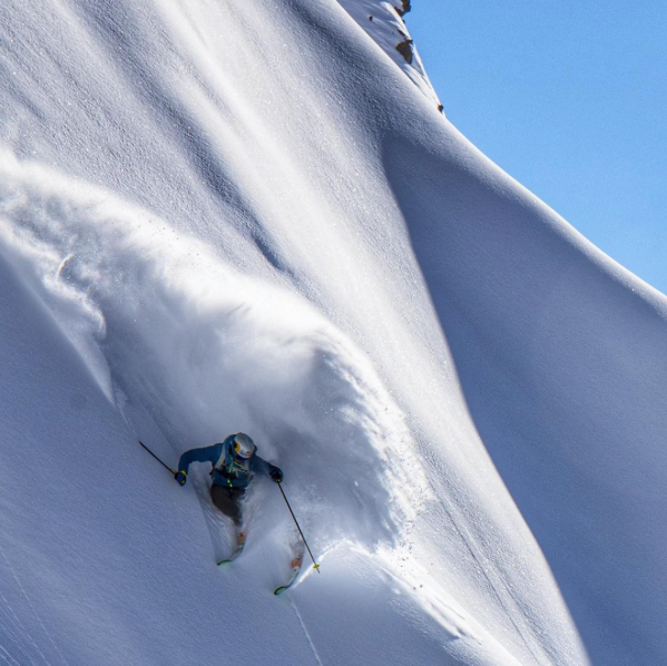 Chris Davenport in Portillo, Chile in August 2015. photo: jesse hoffman