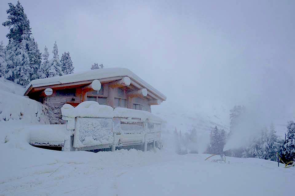 Loveland ski area, CO this morning.