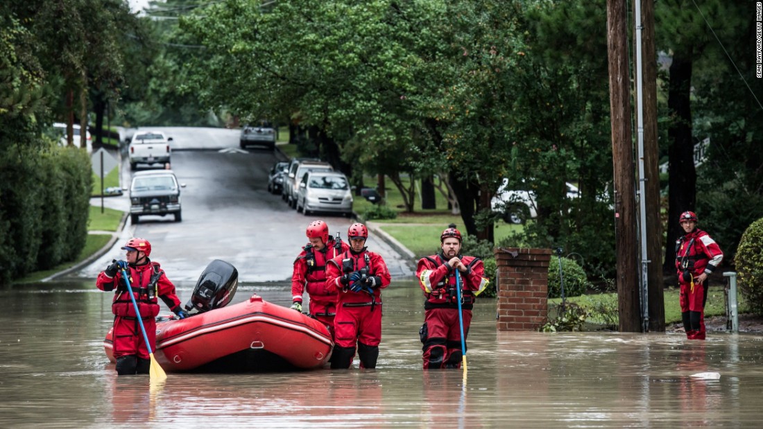 South Carolina flooding this month. photo: cnn