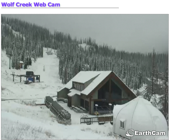 Photo from Wolf Creek, CO at 4:40pm. Doesn't look like 20"...