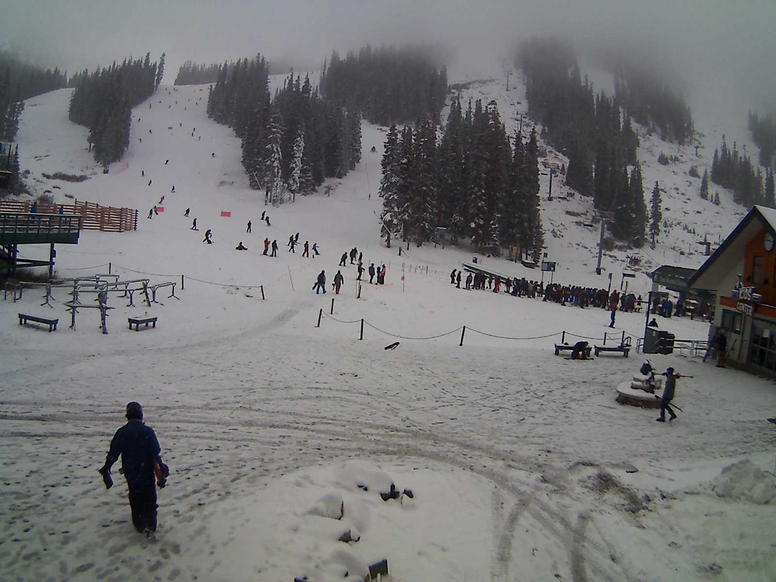 Arapahoe Basin, CO today at 9am.