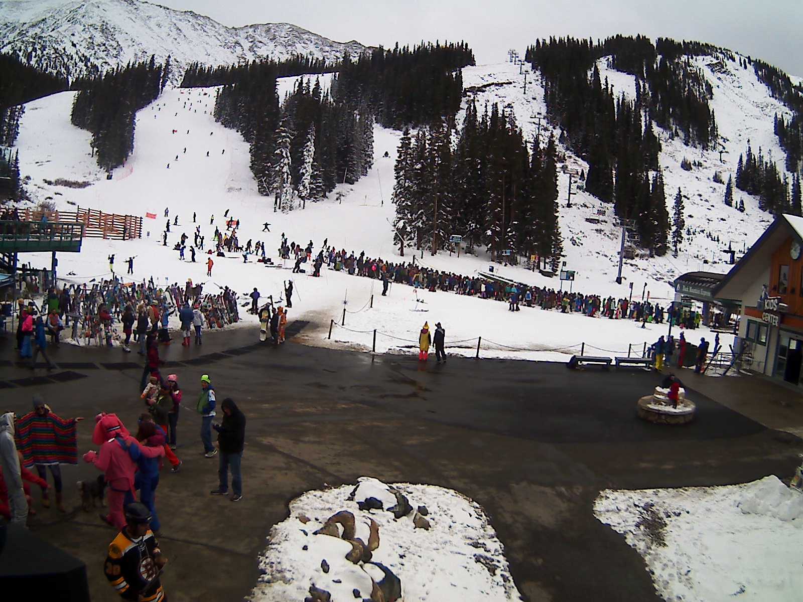Arapahoe Basin, CO today at 2pm