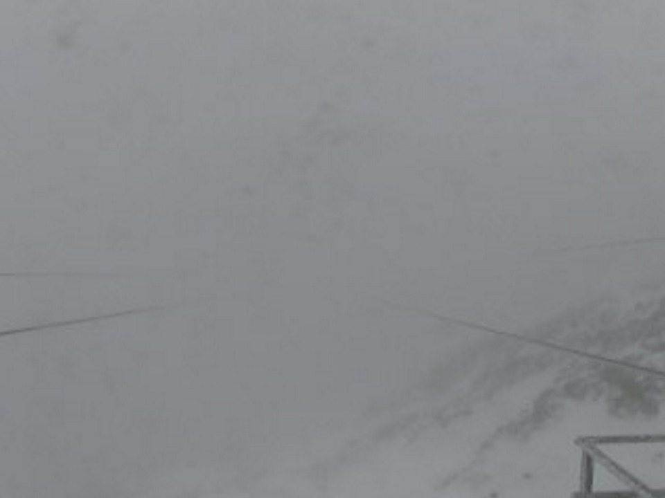 Top of the tram on Lone Peak at Big Sky today at 10am.