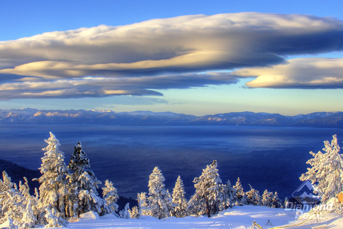 The views of Lake Tahoe from Diamond Peak, NV. photo: diamond peak