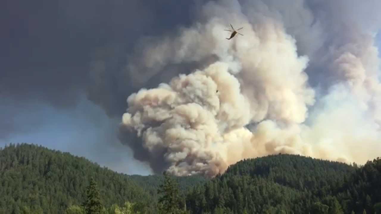 The Stouts Fire in Southern Oregon. At 26,000 Acres burned, this wasn't even one of the bigger fires this summer.