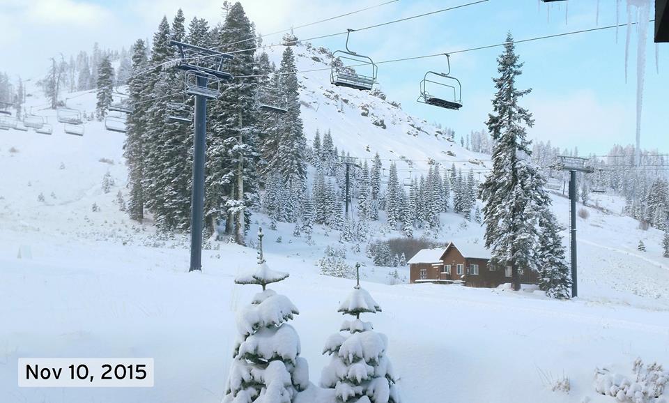 Sugar Bowl, CA is reporting 12-18" of snow this morning.
