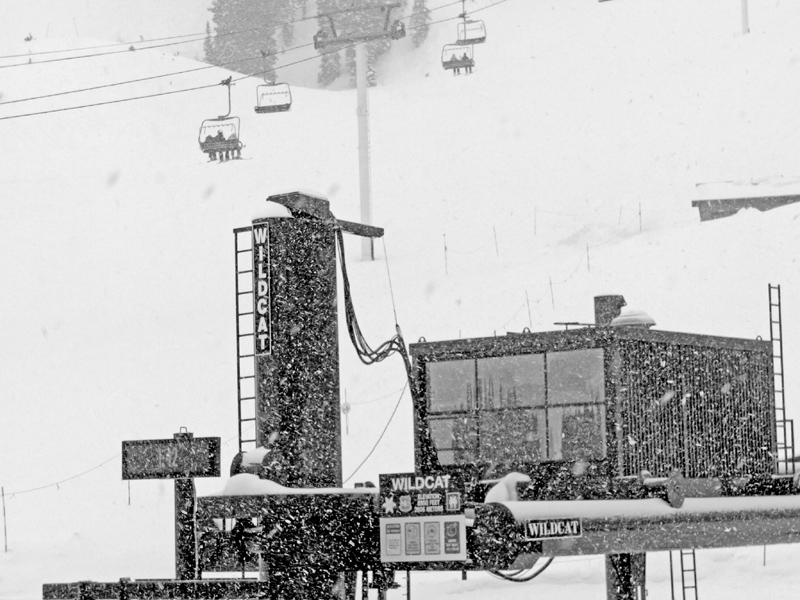 Stock photo of snow at Alta, UT. photo: alta