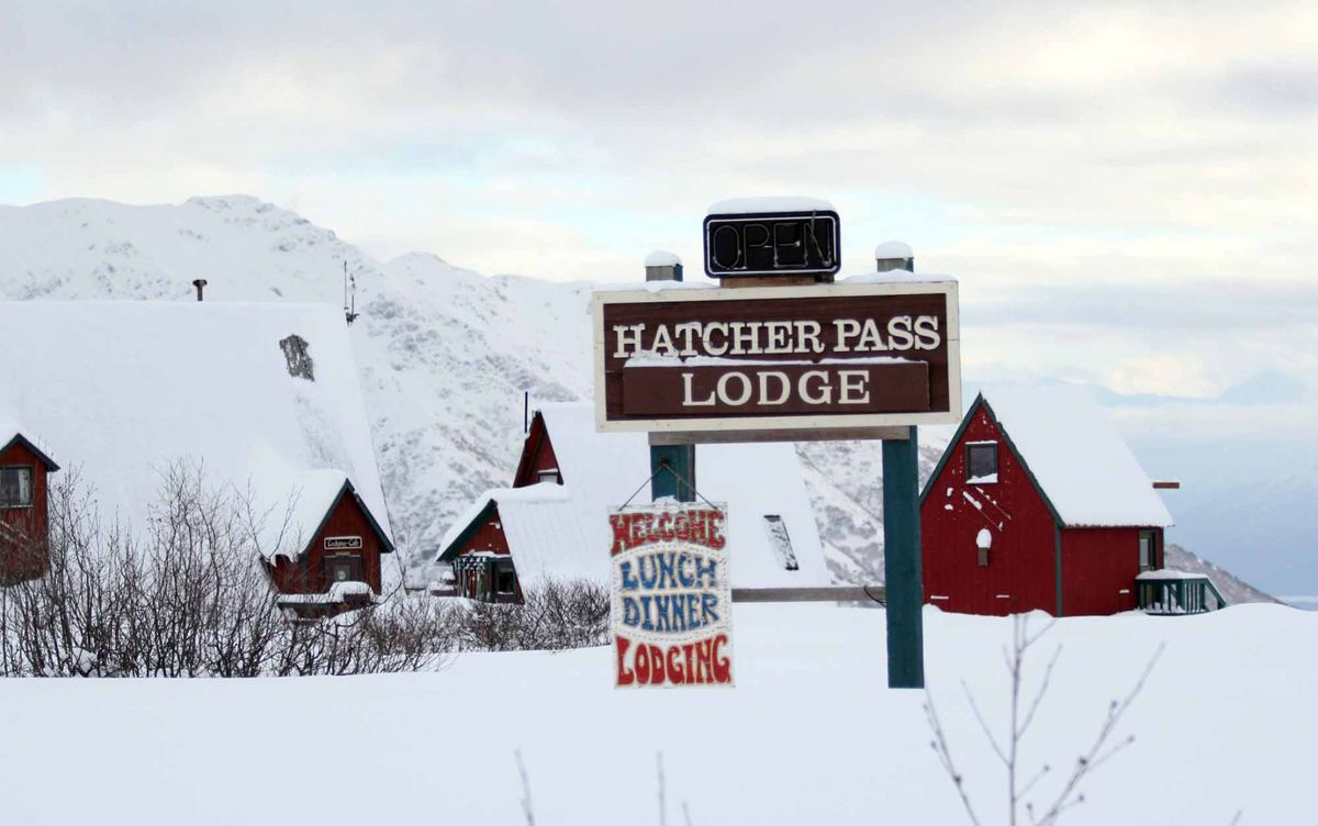 Stock photo of Hatcher Pass Lodge, AK.