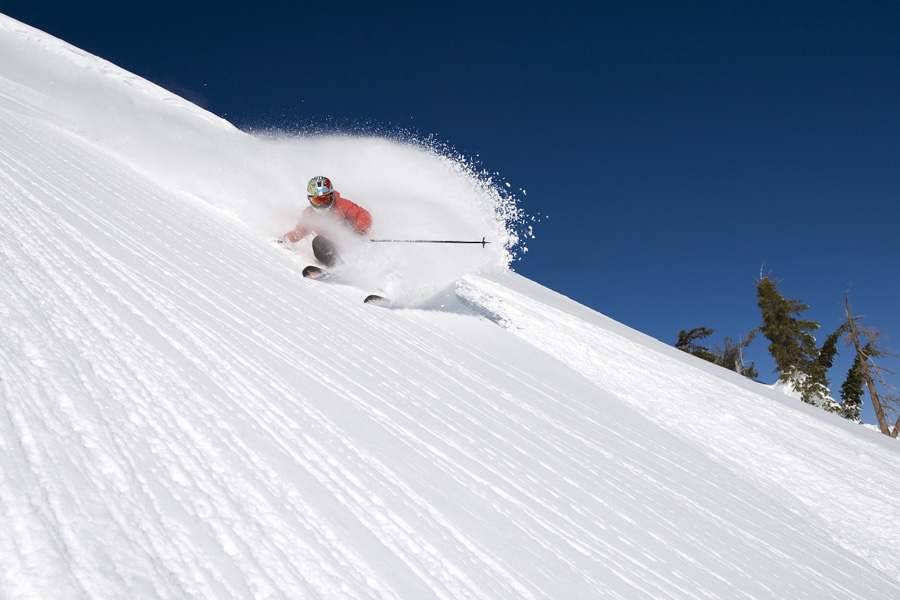 Squaw Valley, CA, 2011.  skier: miles clark / photo:  hank devre