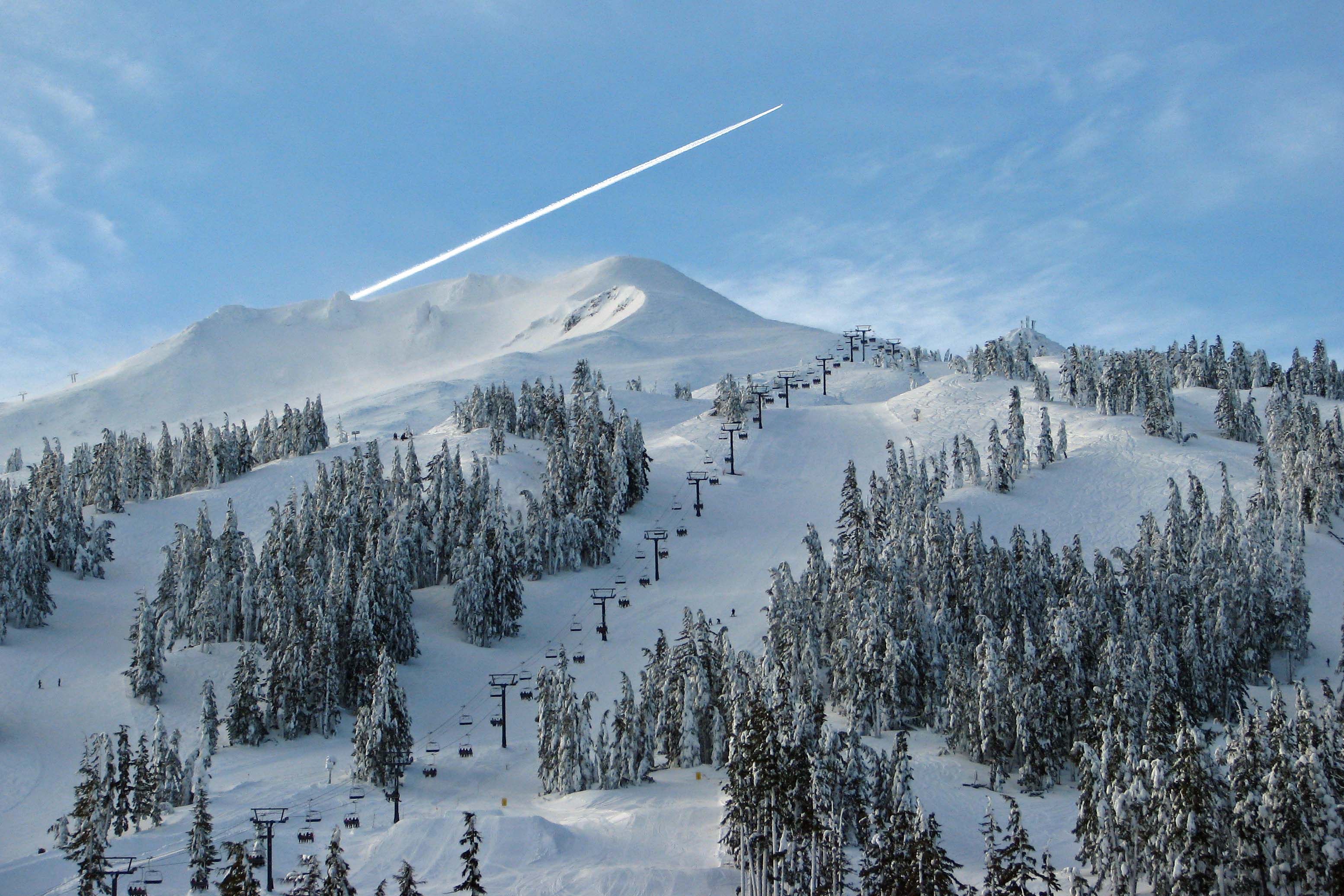 Mt. Bachelor, OR powder day.