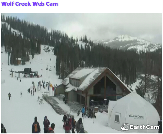 Wolf Creek today at 9:30am