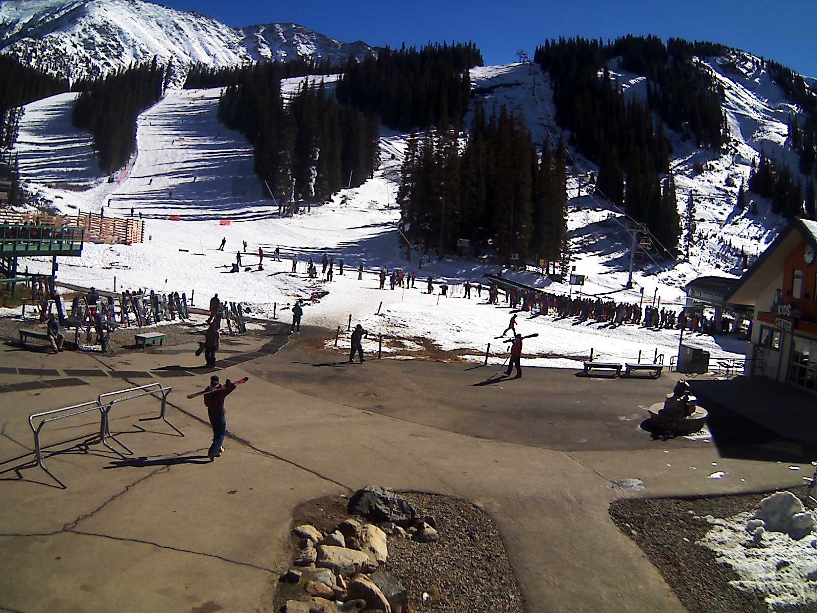 Arapahoe Basin, CO today at 11:30am.