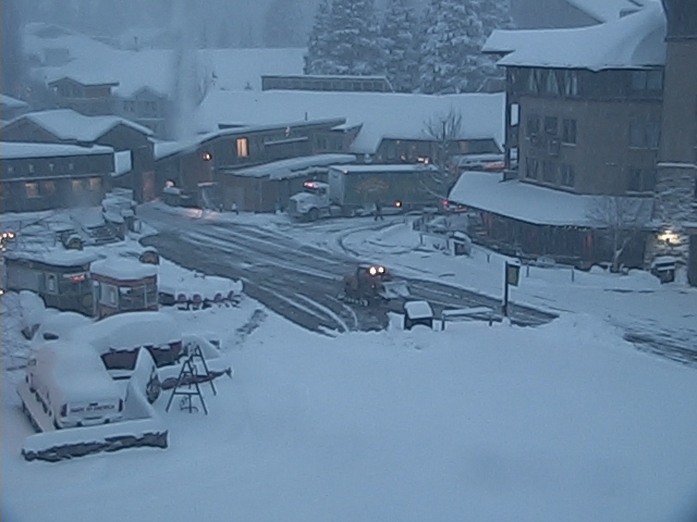 Squaw Valley, CA today at 7:30am.