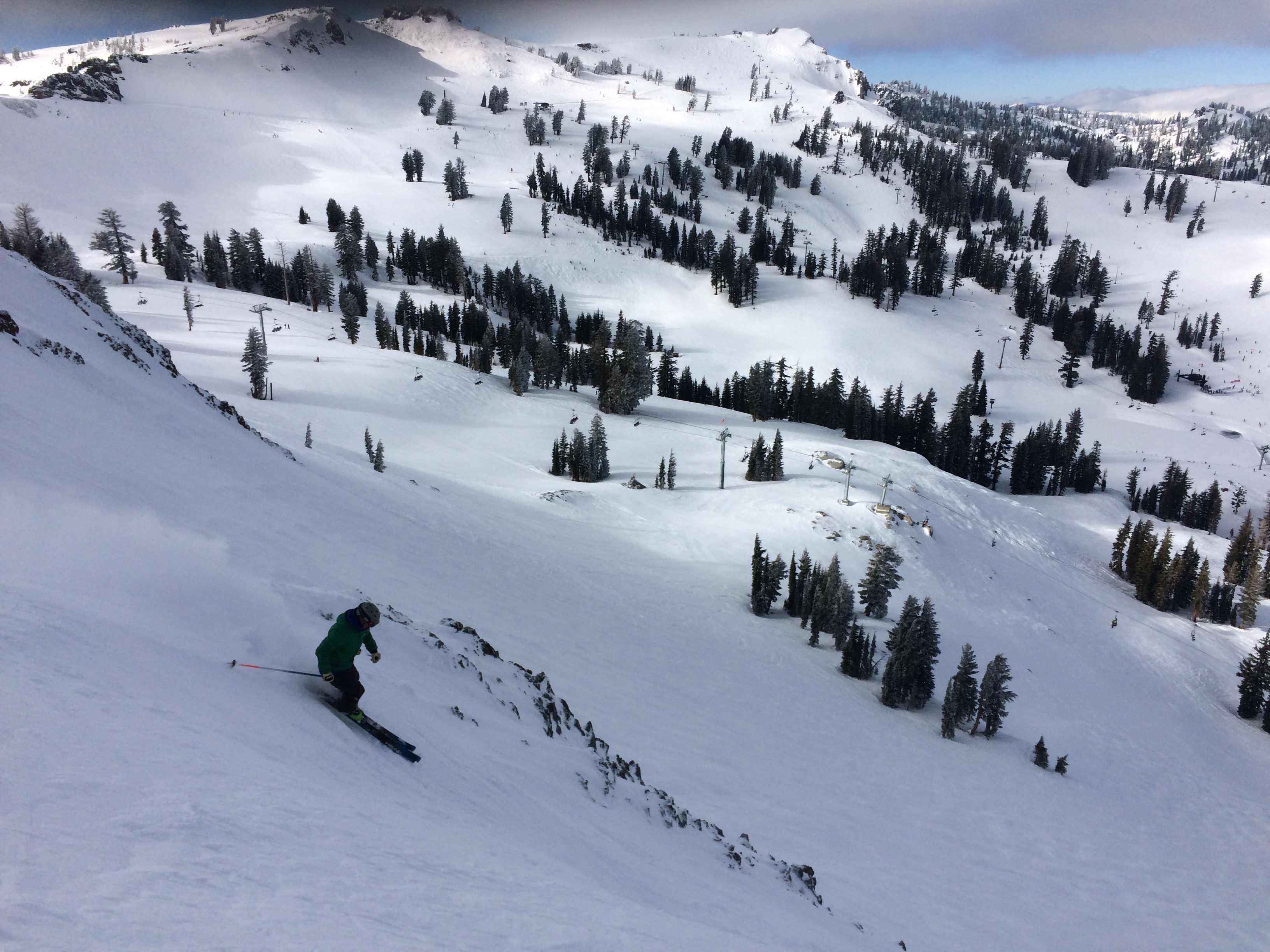 North Bowl, Squaw, Yesterday.