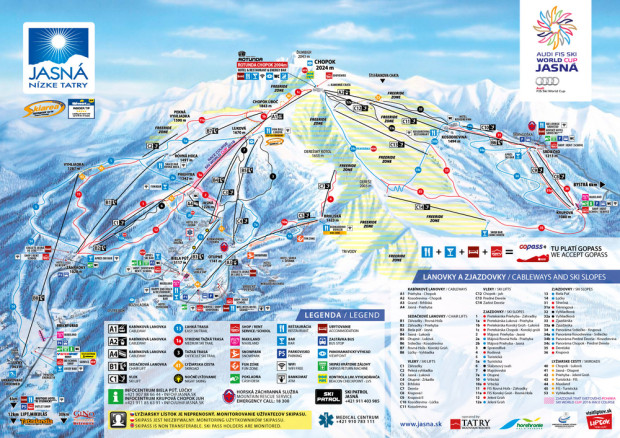 Trail and freeride map (jasna.sk)
