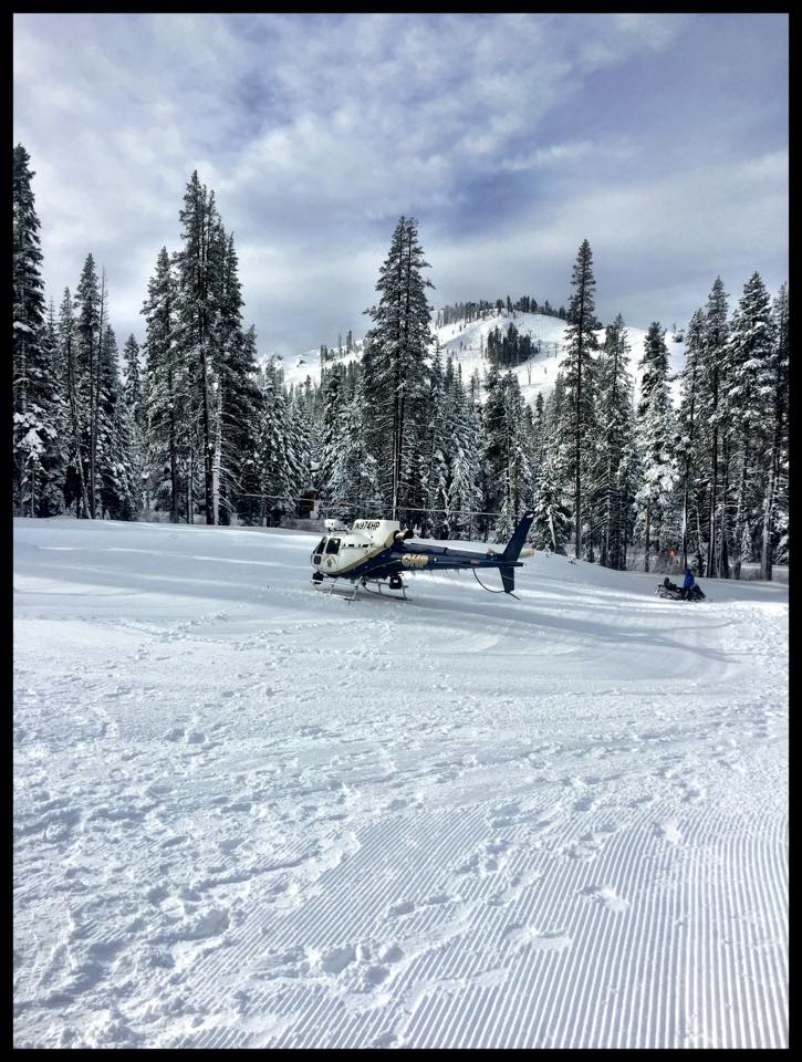  The CHP helicopter is currently being utilized as long as weather allows. photo: yesterday by Placer Country Sheriff's Office