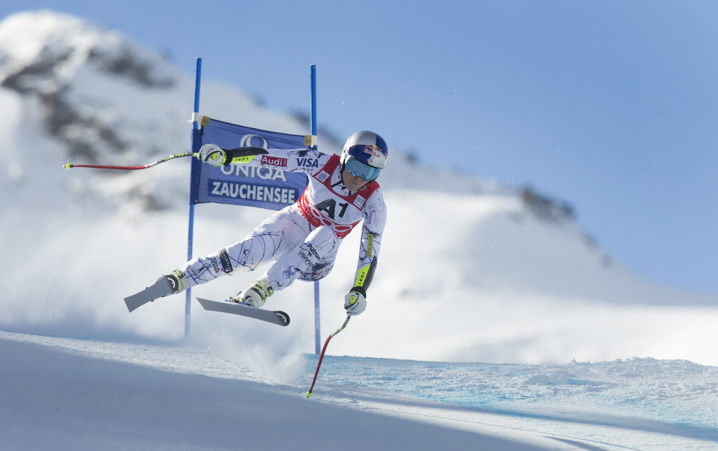 ALTENMARKT,AUSTRIA,10.JAN.16 - ALPINE SKIING - FIS World Cup, Zauchensee, Super G, ladies. Image shows Lindsey Vonn (USA) Photo: GEPA pictures/ Andreas Pranter