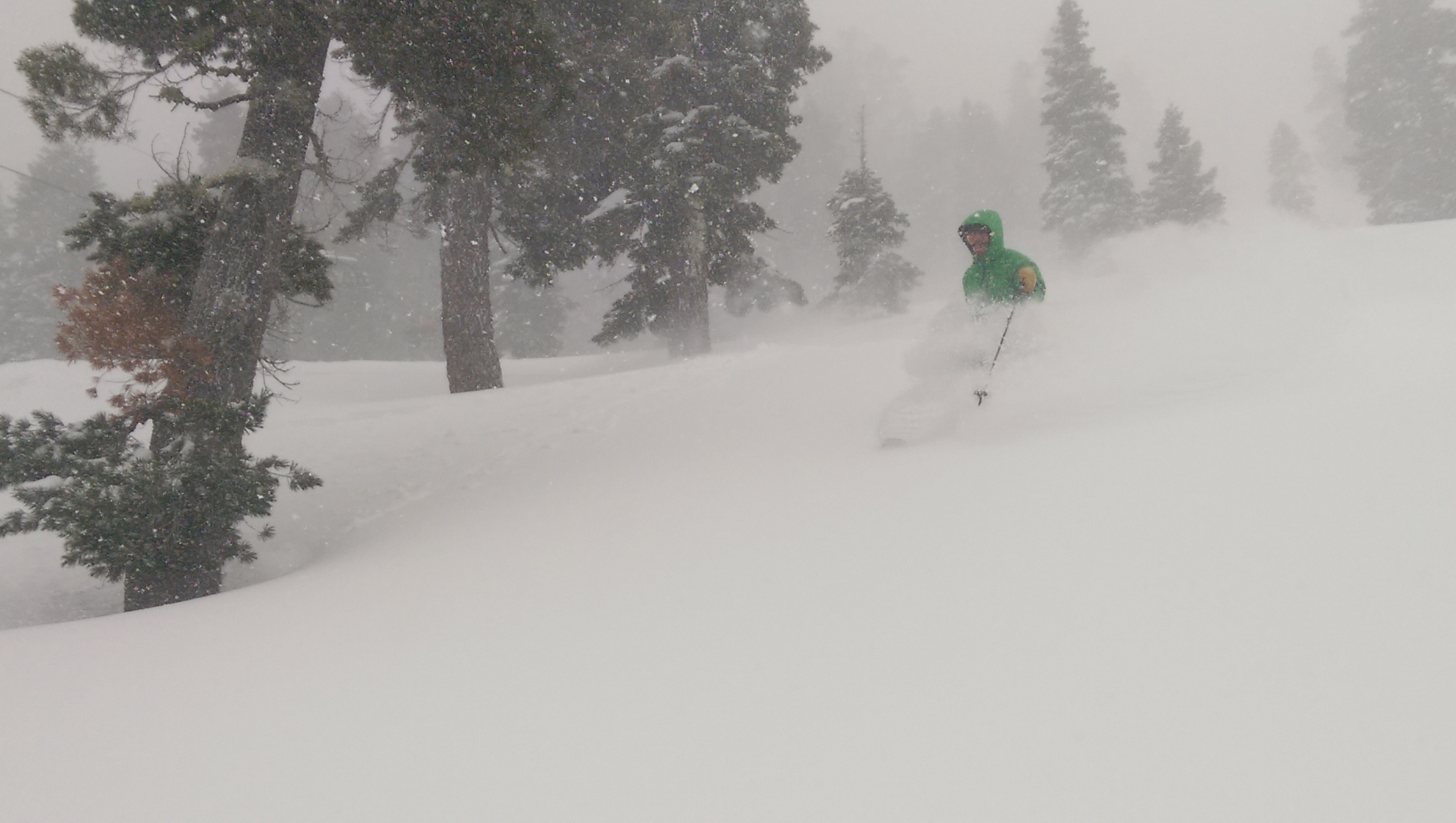 Squaw Valley, CA on Christmas Day, 2015. photo: snowbrains