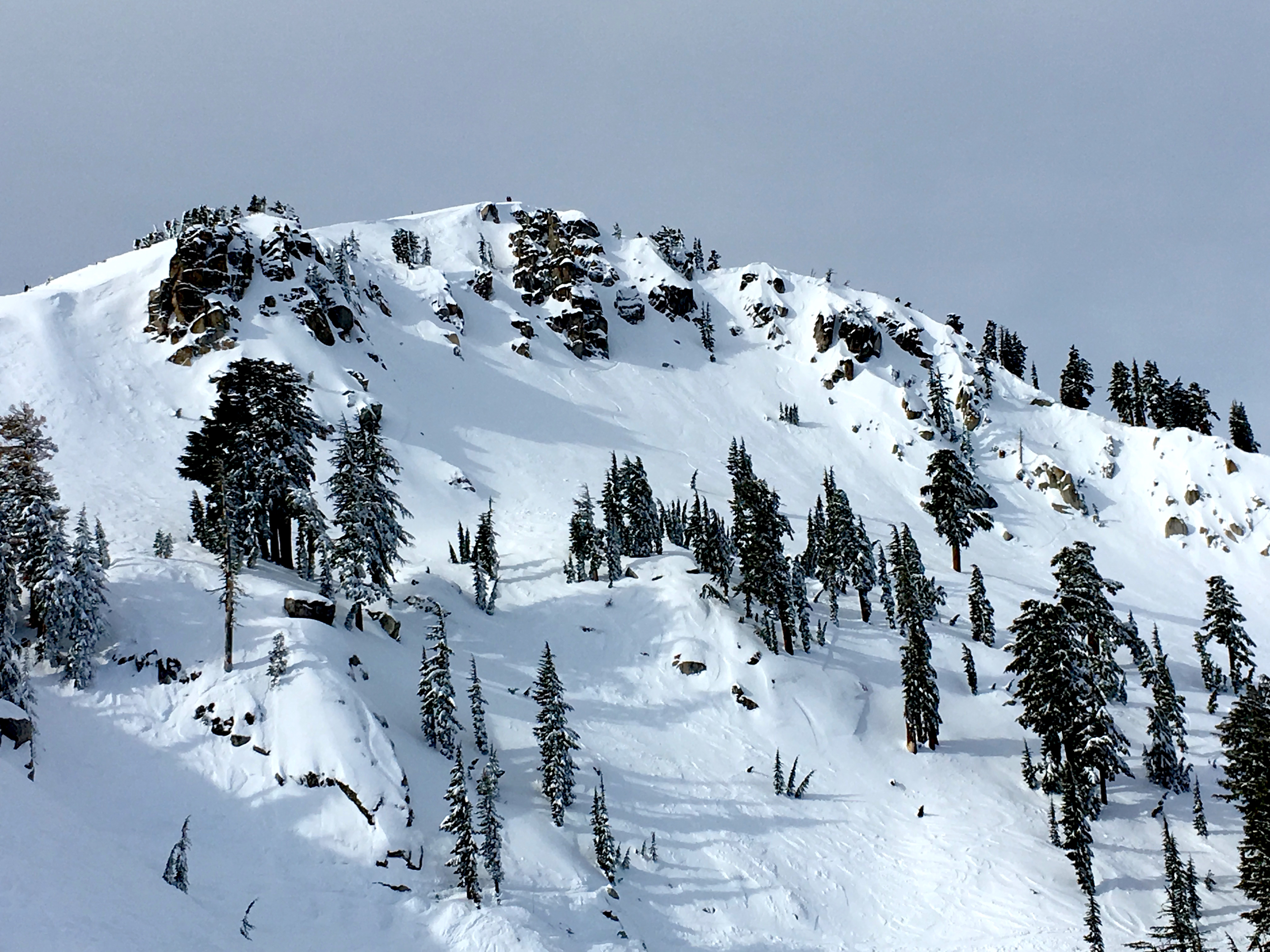 Granite Chief Peak yesterday. photo: snowbrains