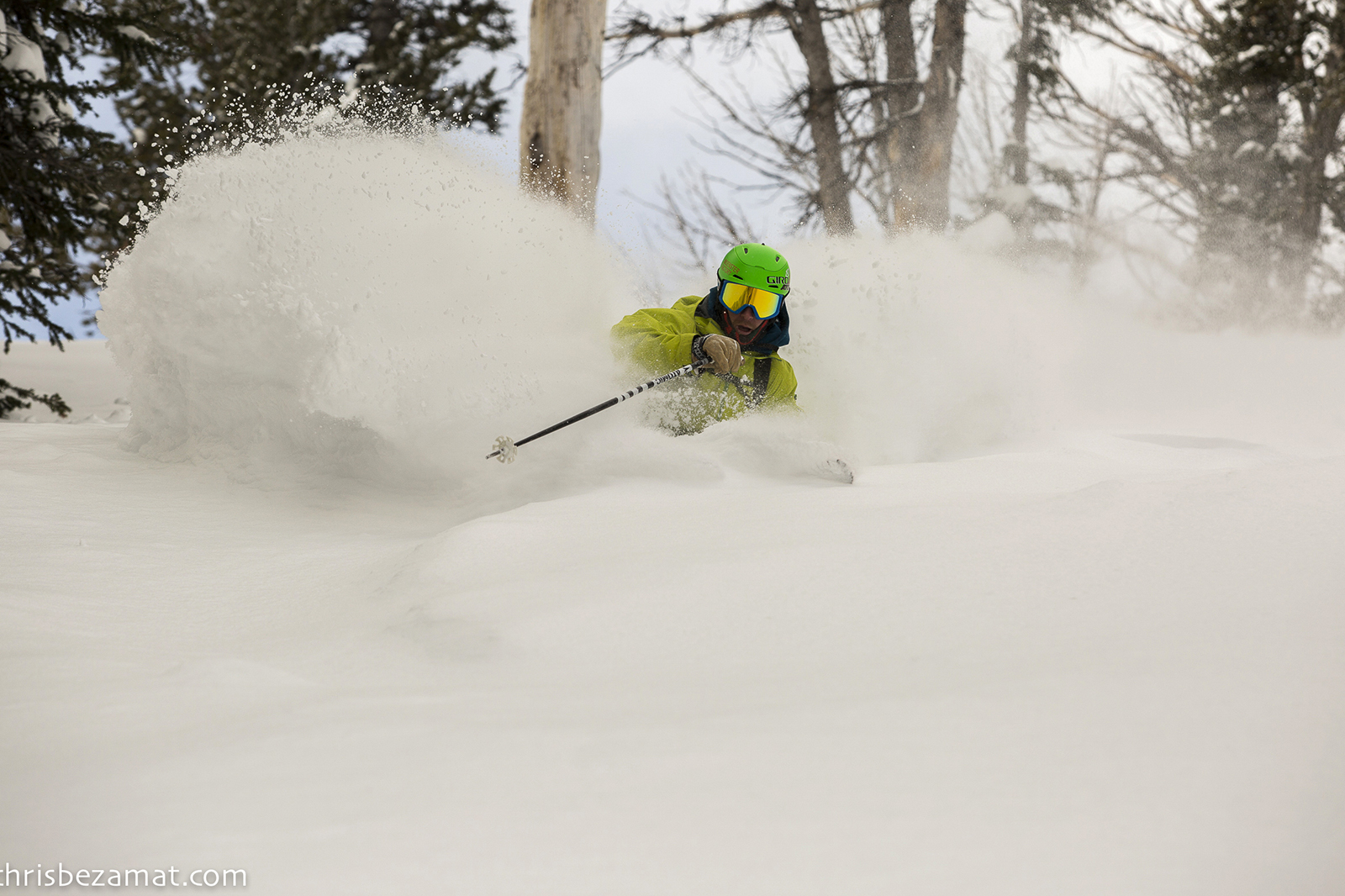 Bryce Newcomb finding the goods. PC: Chris Bezmat