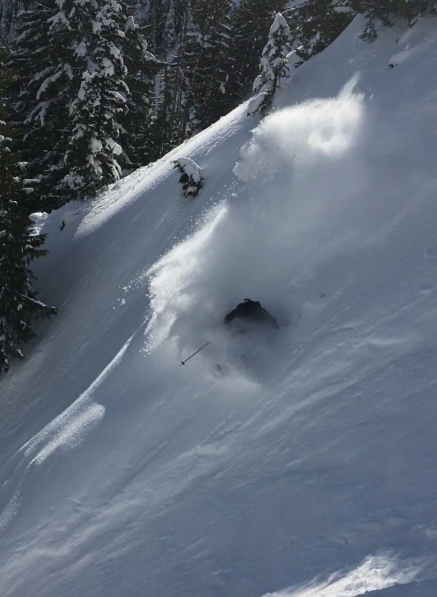 DND = dry ‘n deep. 1/30/16 Skier: John Walters Photo: Mike Jensen/snowbrains