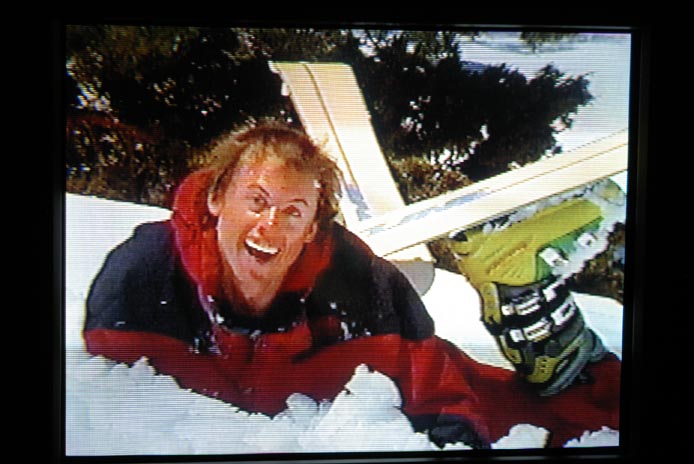 Robb Gaffney in the greatest ski movie of all time: 1999.