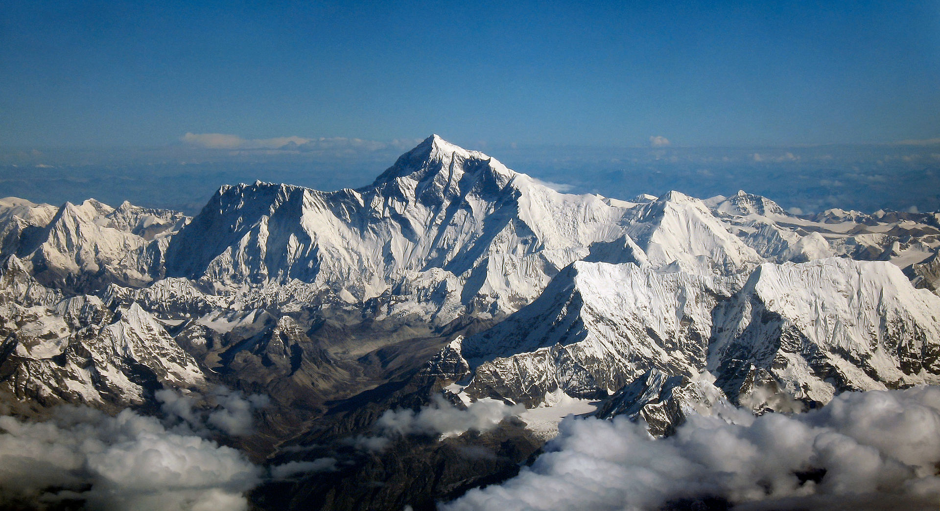Himalaya mountains. 