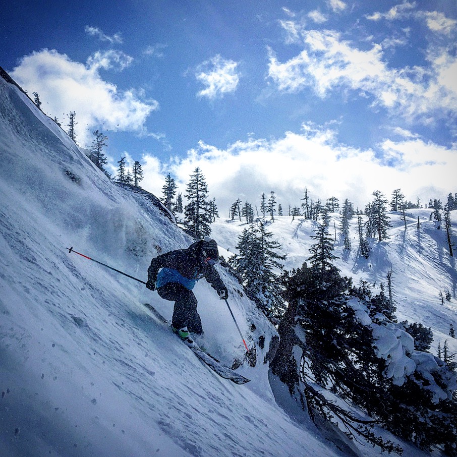 Squaw Valley.  Monday afternoon.  photo:  snowbrains
