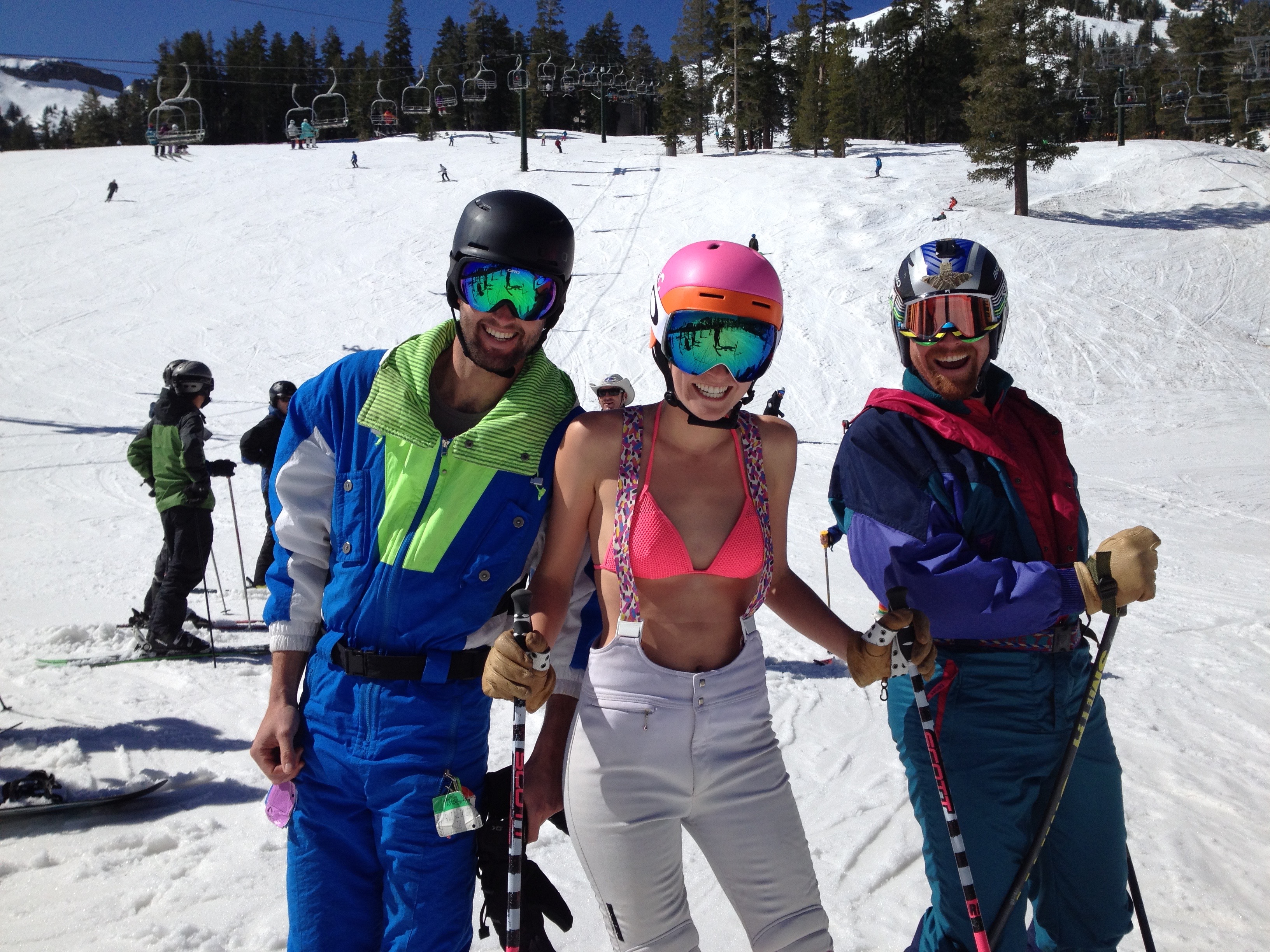 Friendly locals at Kirkwood, CA yesterday. photo: snowbrains.com