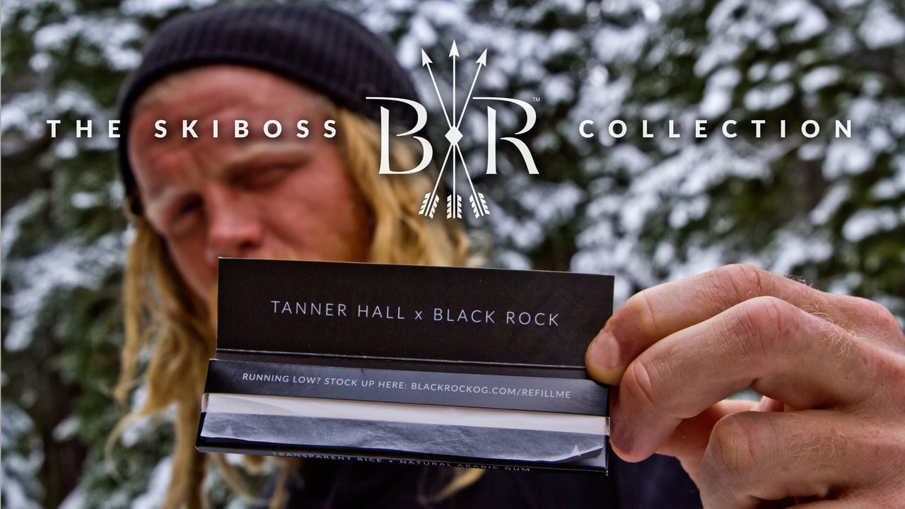 Tanner showcases his new rolling paper line in collaboration with Black Rock Originals
