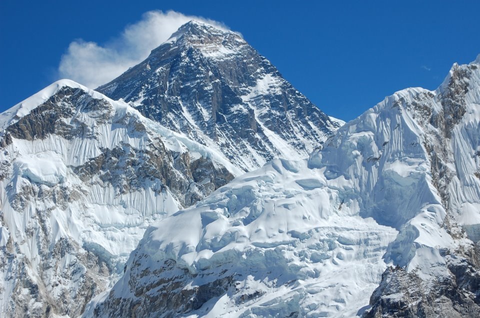 29,028-foot Mt. Everest.