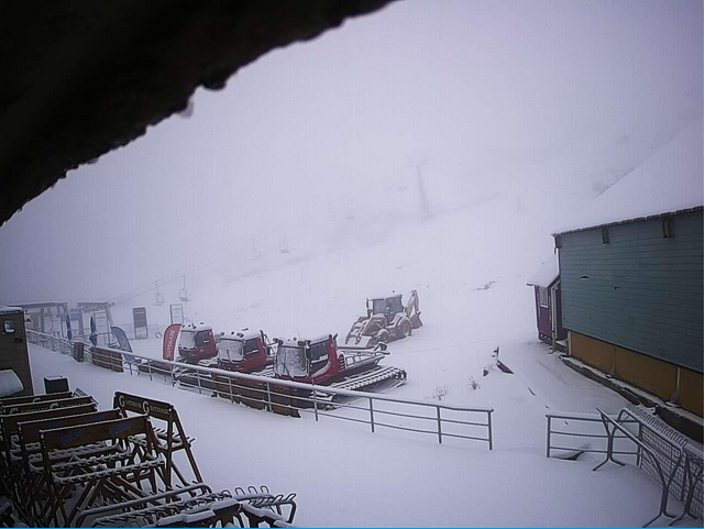 Catedral's webcam yesterday, May 26th.