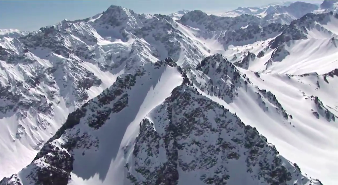 Yes, Powder South skis this peak. image: powder south