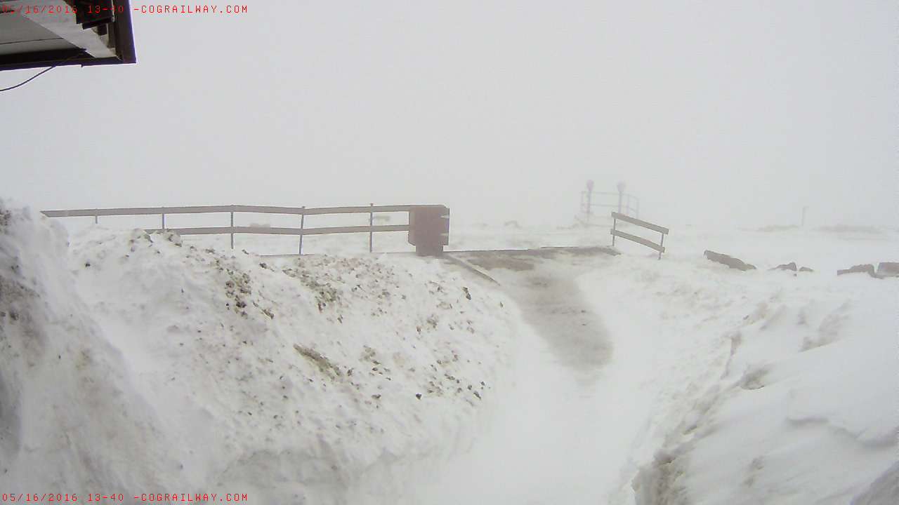 Pikes Peak, CO at 1:40pm today.