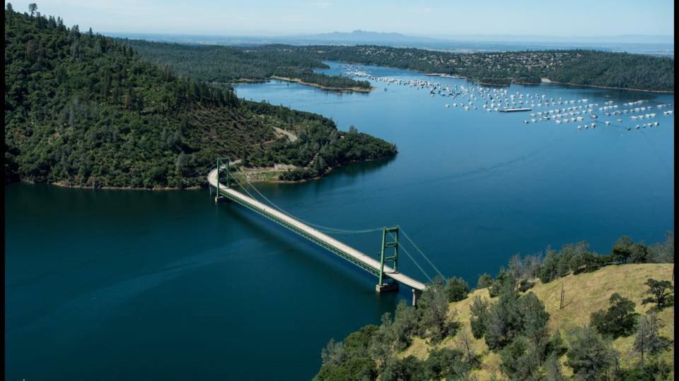 Lake Oroville this spring.