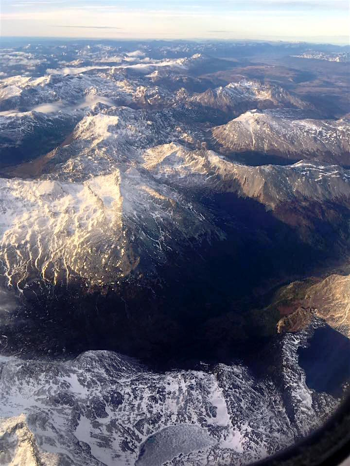 Ushuaia, Argentina from the air yesterday. image: victor priotto