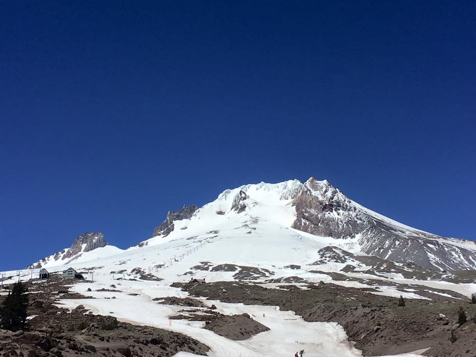 Mt. Hood & Timberline Lodge, OR on June 25th. photo: timberline