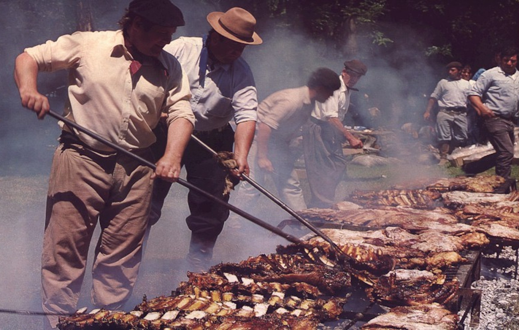 There is absolutely zero messing around when it comes to an Argentine Asado.