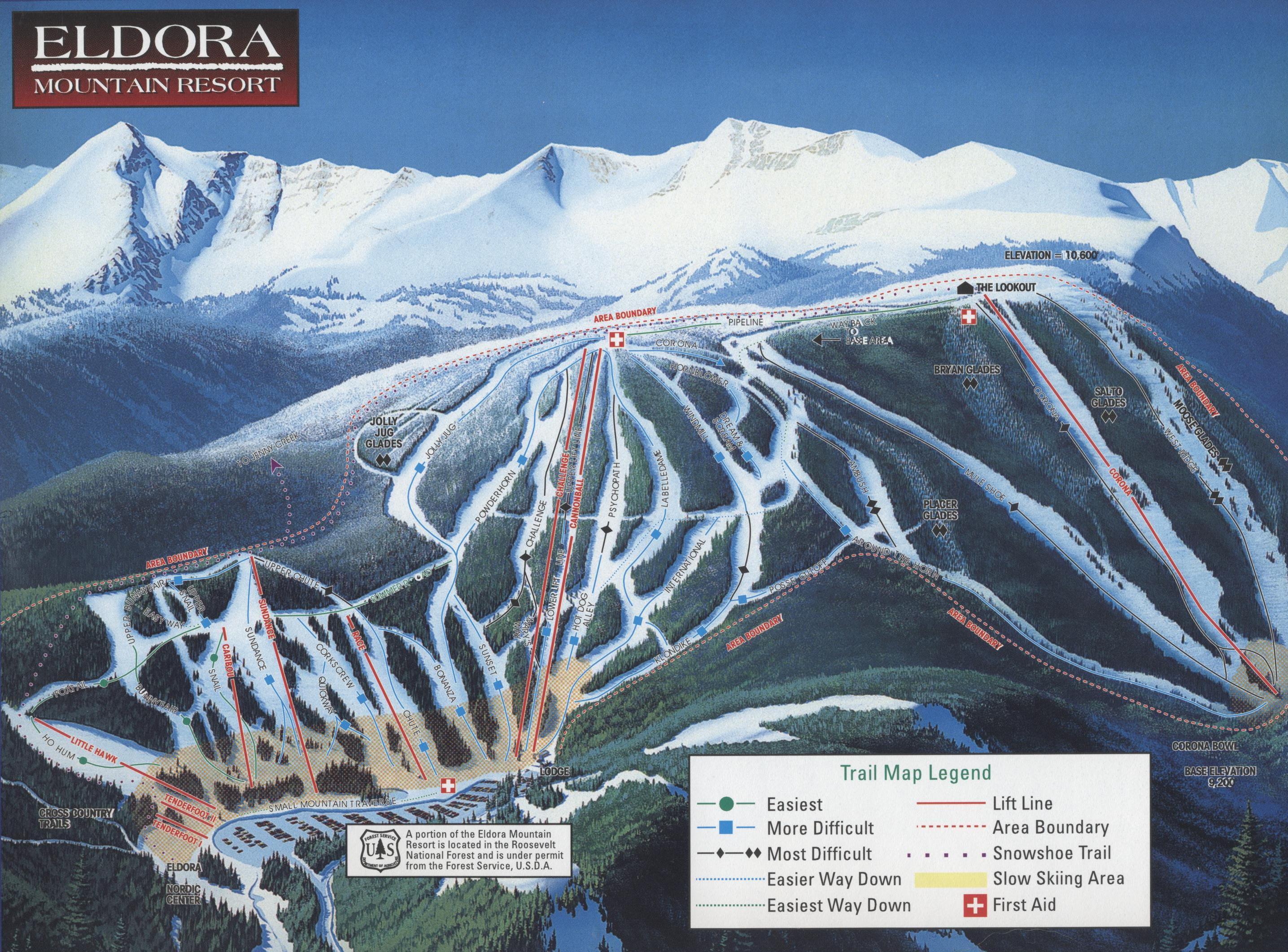 Eldora ski resort, CO