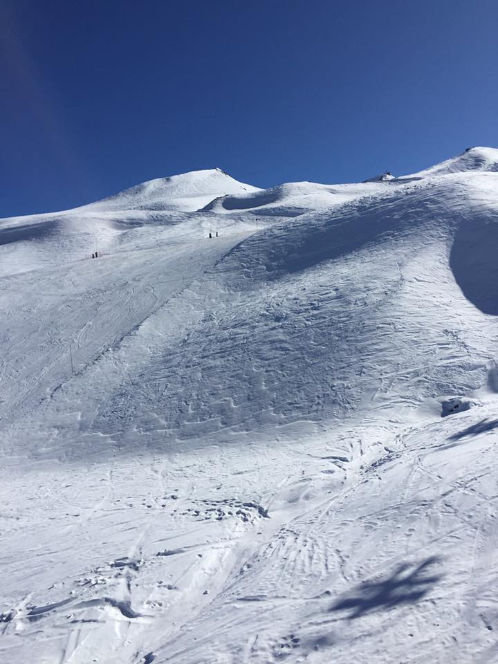 Valle Nevado yesterday.